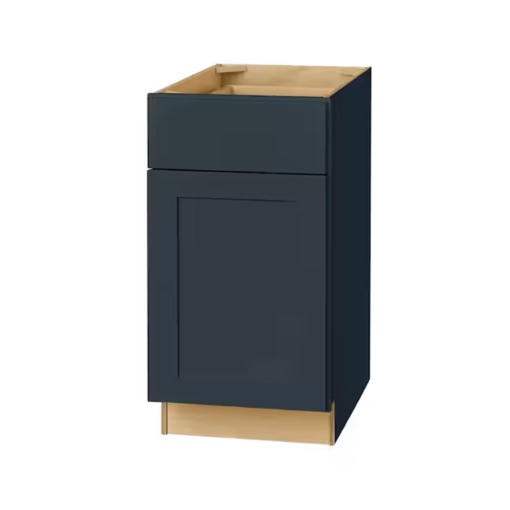 Blue Shaker Base Cabinet 15W