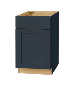 Blue Shaker Base Cabinet 18W