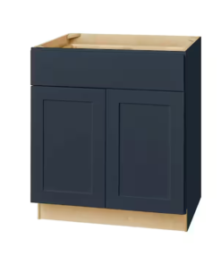 Blue Shaker Base Cabinet 27W