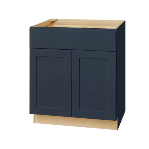 Blue Shaker Base Cabinet 27W