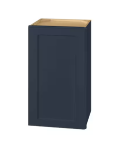 Blue Shaker Wall Cabinet 18W x 30H
