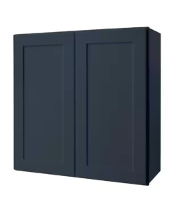 Blue Shaker Wall Cabinet 36W x 30H