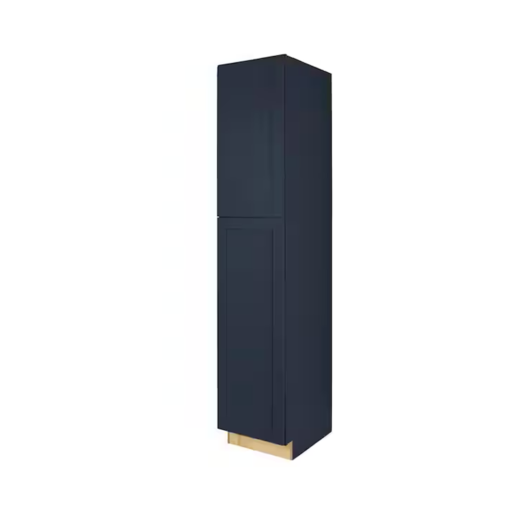 Blue Shaker Wall Pantry 18W x 84H