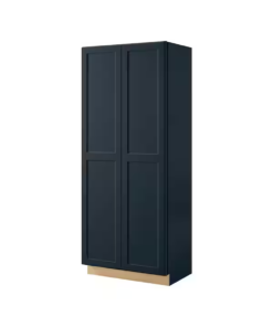 Blue Shaker Wall Pantry 24W x 84H
