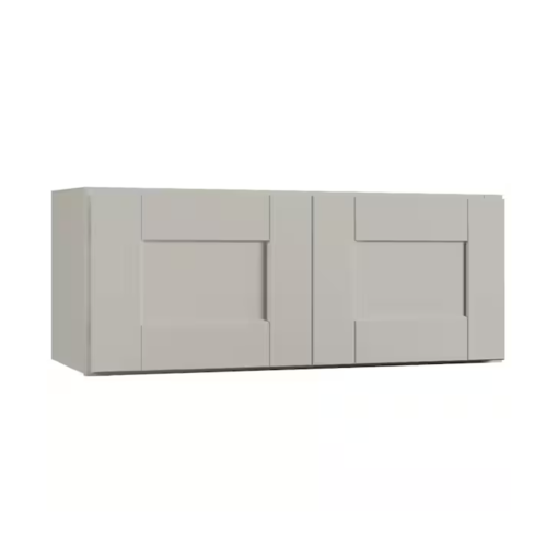 Dove Grey Shaker W 30 x 15 Dove Grey Shaker Wall Cabinet 30W x 15H