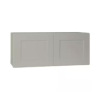 Dove Grey Shaker W 36 x 15 Dove Grey Shaker Wall Cabinet 36W x 15H