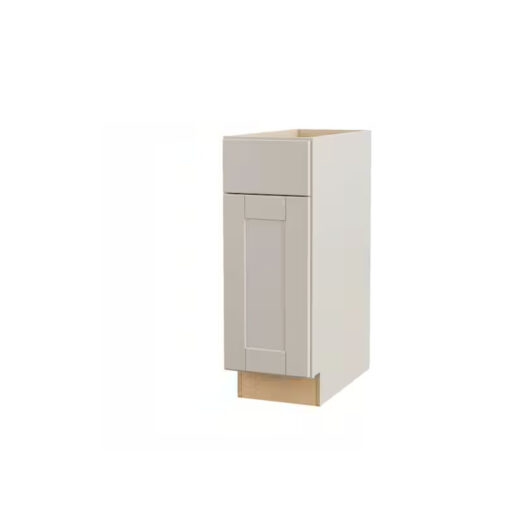 GRY-B12 Dove Grey Shaker Base Cabinet 12W