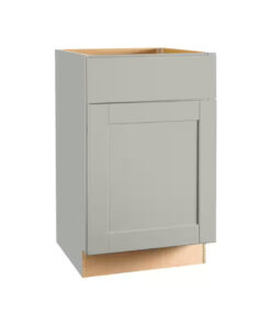 Dove Grey Shaker Base Cabinet 21W