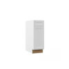 WHT-B09 White Shaker Base Cabinet 9W