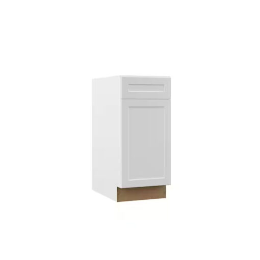 WHT-B12 White Shaker Base Cabinet 12W