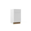WHT-B15 White Shaker Base Cabinet 15W