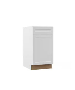 White Shaker Base Cabinet 15W