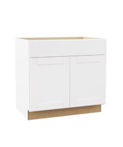 White Shaker Base Cabinet 30W
