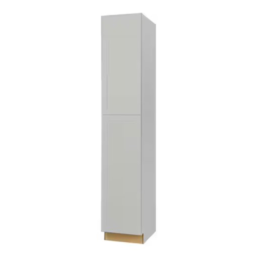 Dove Grey Shaker Wall Pantry 18W x 84H