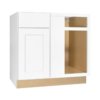 White Shaker BCB39 White Shaker Blind Base Cabinet 39W