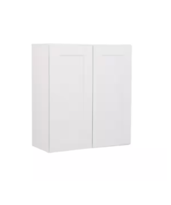 White Shaker Wall Cabinet 24W x 30H