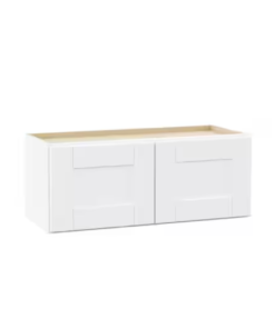 White Shaker Wall Cabinet 30W x 15H
