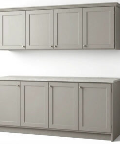 Dove Grey Shaker Sink Base Cabinet 39W