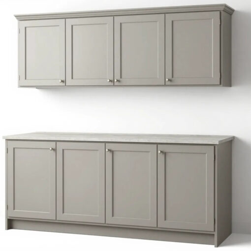 Dove Grey Shaker Cabinet Dove Grey Shaker Base Cabinet 21W