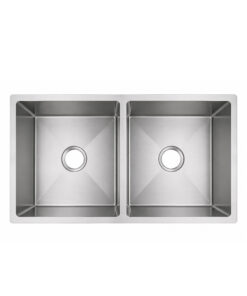 handmade-double-bowl-undermount-sink Handmade 50/50 Double Bowl Undermount Sink