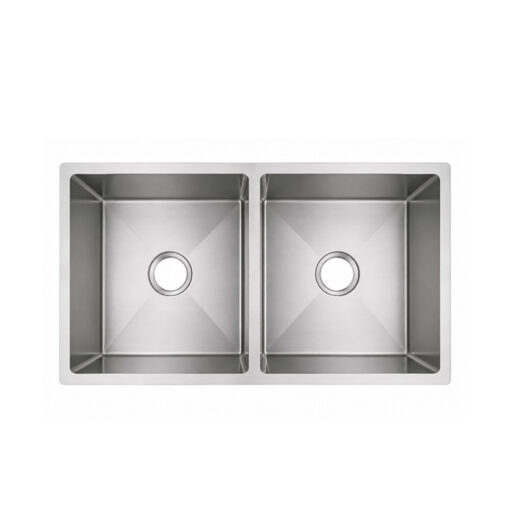 handmade-double-bowl-undermount-sink Handmade 50/50 Double Bowl Undermount Sink